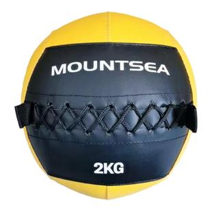 MOUNTSEA健身墙球儿童实心少儿体适能软药球耐力爆发力运动训练