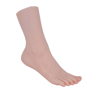 仿真足模硅胶女美脚玉足40码拍摄丝袜展示道具玉足道具天弓脚模型