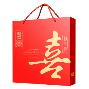 喜福来结婚订婚酒宴伴手礼喜糖礼盒装成品婚礼糖果婚庆喜糖盒回礼
