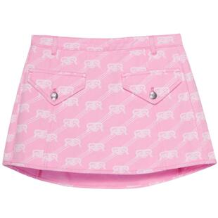 REVAN芮范设计师款甜美辣妹风A字牛仔短裙RN71502150