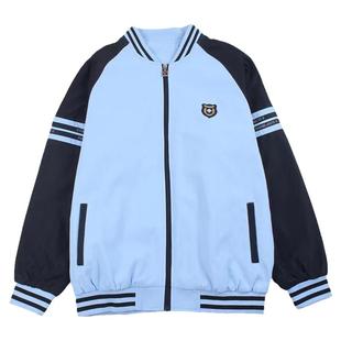 南宁中小学生冬季校服 新希望冬运动套装小学生浅蓝外套 南宁统一
