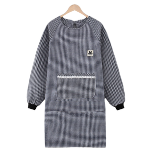 棉围裙家用厨房纯棉罩衣秋冬时尚女2025新款网红同款工作服男定制