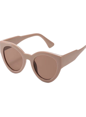 粉色墨镜高级感刘亦菲同款