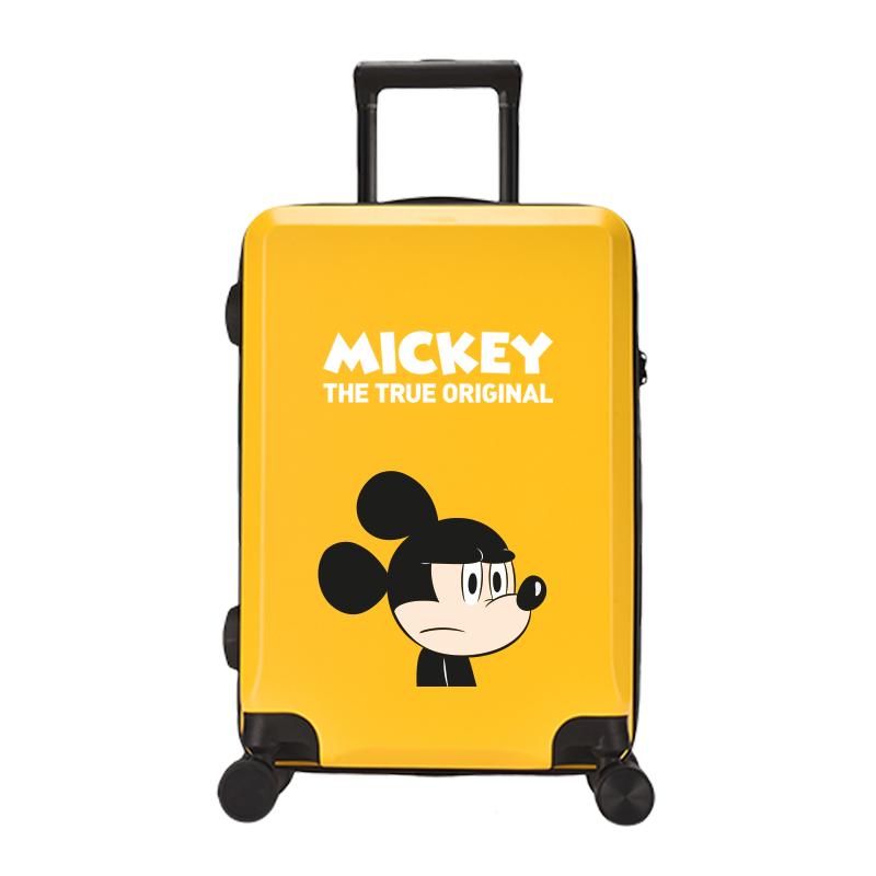 迪士尼ins网红行李箱密码拉杆箱
