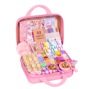 火漆印章新手套装蜡烛蜡粒章头全套紫色孩子咕卡火气昂章工具火旗火机火星头蜡印勺子玩具女孩儿童便宜收纳盒