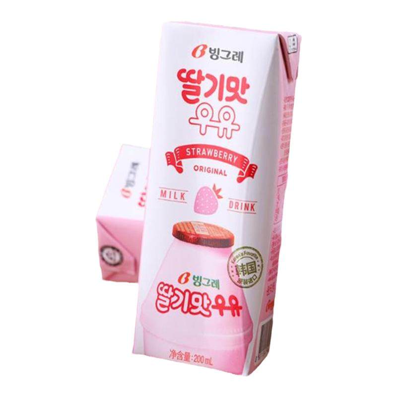 韩国进口宾格瑞香蕉牛奶