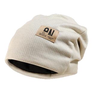 产妇月子帽女秋冬薄款孕妇产后出院防风堆堆帽大头围睡觉可戴帽子