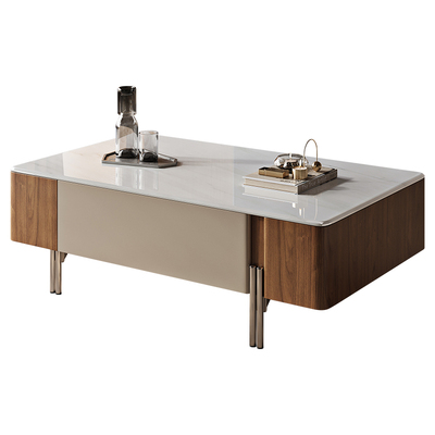 轻奢高级感茶几电视柜组合