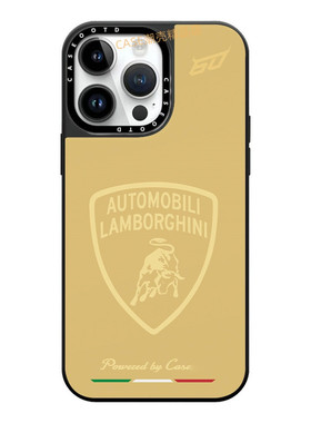 CASEOOTD任嘉伦同款兰博基尼标适用于苹果17pro手机壳iPhone17 16Pro Max12 13 14 15Pro/plus air防摔保护套