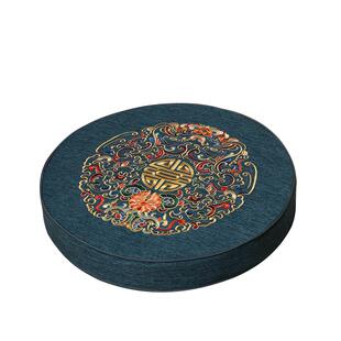 拜佛垫跪拜垫家用打坐禅修坐垫道家佛家蒲团跪拜垫子圆形地垫定制