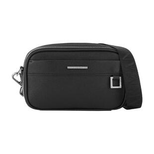 ARMANI EXCHANGE/阿玛尼春夏新款男士长方形拉链斜挎邮差包官方