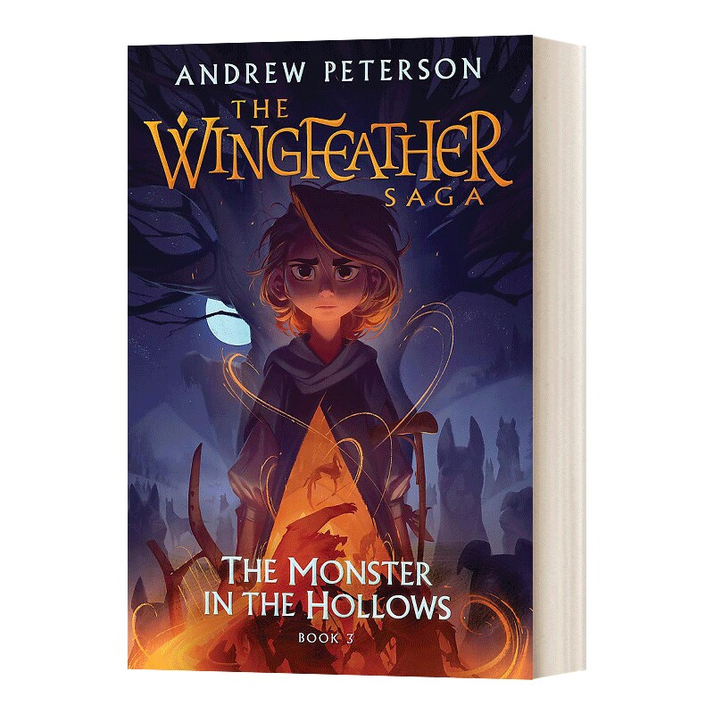 英文原版 Wingfeather Series 3 Monster in he Hollows 羽翼传奇3 英文版 进口英语原版书籍 英语小说