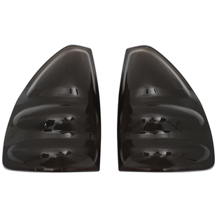 适用于03-09款丰田普拉多尾灯熏黑灯壳罩老款霸道雾灯黑化改装件