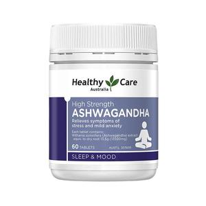 Healthy Care澳世康进口植萃精华南非醉茄片舒缓压力活跃思维60片