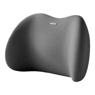 金橙优选汽车头枕腰靠车用记忆棉靠腰背垫车载一对护腰护颈枕套装