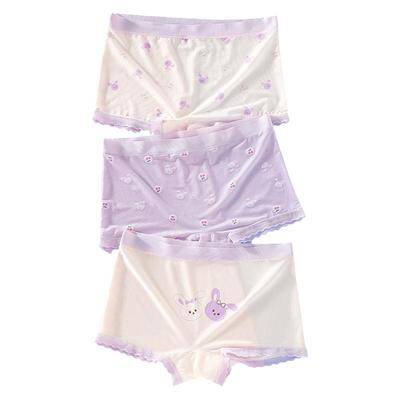 夏季冰丝儿童内裤不夹屁屁女宝宝