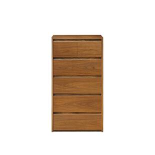 弗丽嘉五斗柜 北美黑胡桃五斗橱柜收纳柜卧室储物柜立柜实木斗柜