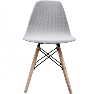 2025加厚伊姆斯椅子套罩弹力通用坐垫靠背保护塑料餐小弧形板凳座