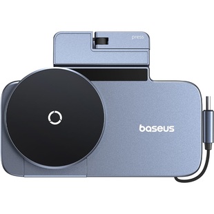 倍思适用于特斯拉modely手机支架磁吸车载支架2026新款快充3配件