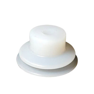 机械手配件工业气动硅胶吸嘴大头小头双层DP天行真空吸盘白色红色