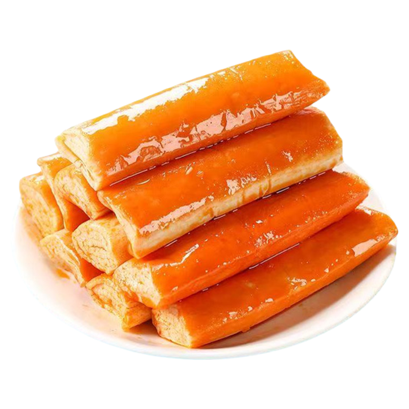 手撕蟹味棒蟹柳网红解馋小吃蟹肉风味休闲追剧解馋零食小吃旗舰店
