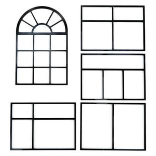 建筑沙盘材料窗门diy小屋手工模型制作房子剖面户型仿真透明窗户