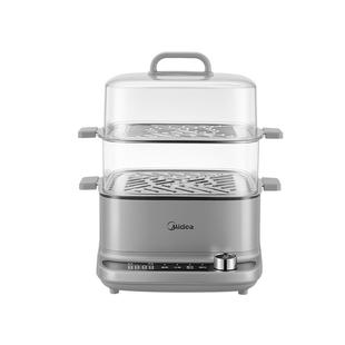 美的电蒸锅多功能家用三层蒸煮一体锅预约保温蒸包子馒头2026新款