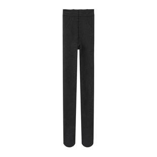 【金棉微压】米图显瘦美腿连裤袜女加绒秋冬压力打底袜加厚黑灰色