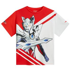 安踏儿童男小童针织短袖衫
