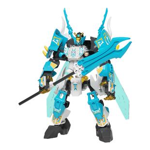 F5积木赵云机甲孙悟空模型手办男孩拼装益智玩具超级王者生日礼物