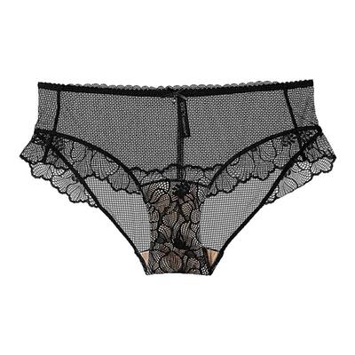 低腰蕾丝内裤合体剪裁包臀效果佳