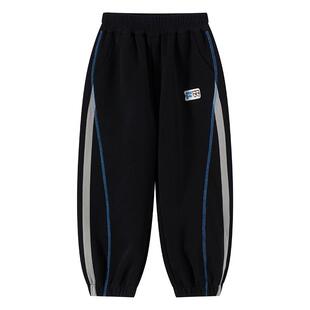 小象汉姆童装男童运动裤春春款儿童春装裤子宽松2026新款男孩下装