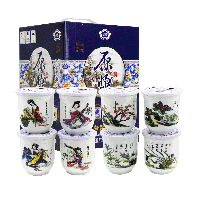 山西清香型白酒小瓶装125ml*8