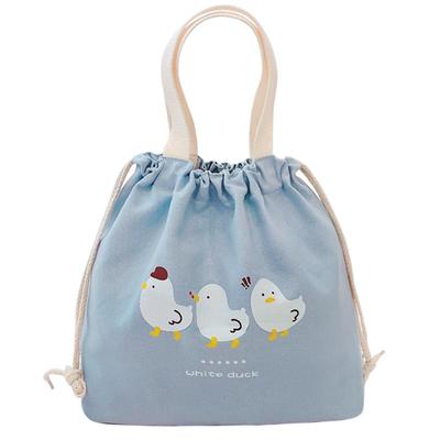 高颜值可爱饭盒袋手提小巧轻便