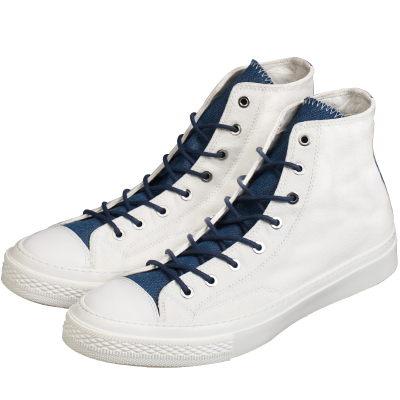 BLESSSHOE夏季高帮帆布鞋休闲