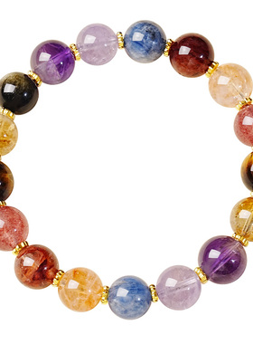 宫里上新正品天然多宝水晶手链