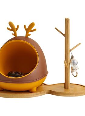 鹿角钥匙收纳装饰品摆件乔迁礼物