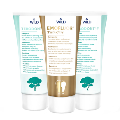 怀尔德清新护齿牙膏套装茶树油