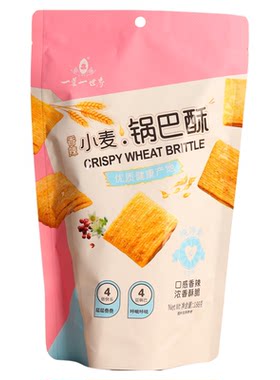 一叶一世界锅巴纯素锅巴酥小麦酥