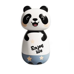 大号熊猫充气不倒翁宝宝可啃咬拳击企鹅男孩女孩婴儿消耗体力玩具