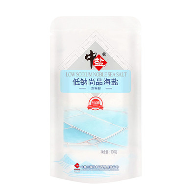 未加碘海盐中盐低钠尚品