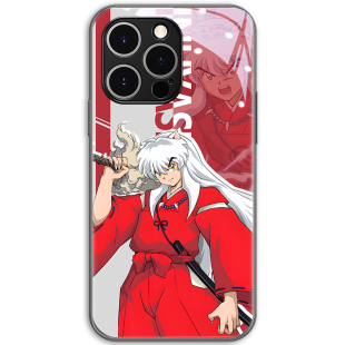 犬夜叉苹果15promax手机壳iphone16动漫创意13玻璃17壳12高级感11日漫pm杀生丸x日暮戈薇8plus桔梗xr周边14潮