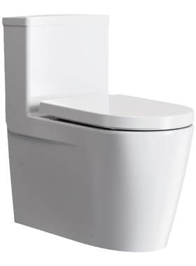 宜来韶华连体坐便器旋冲虹吸马桶
