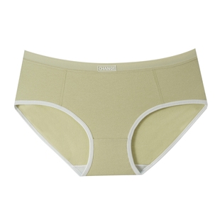 A类女士纯棉内裤抑菌中腰女生无痕透气女孩三角大码夏季舒适性感