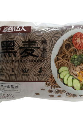 商用荞麦面粗粮半干面袋装低脂肪