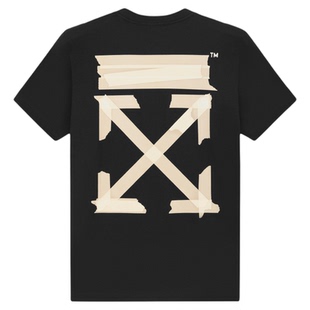 OFF-WHITE™ 情侣装双箭头纯棉T恤夏季潮牌圆领短袖上衣男女同款