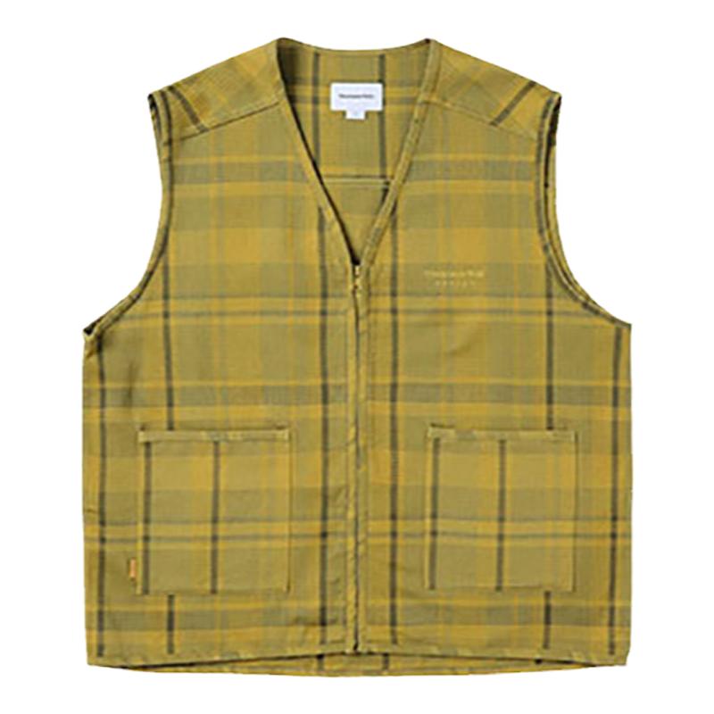 thisisneverthat®Waffle Check Vest 春夏款华夫格纹马甲背心男款