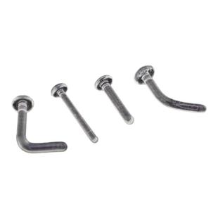 Shinma无铅玻璃透明鼻钉隐形防过敏钉舌钉耳骨钉高透洞棒穿刺