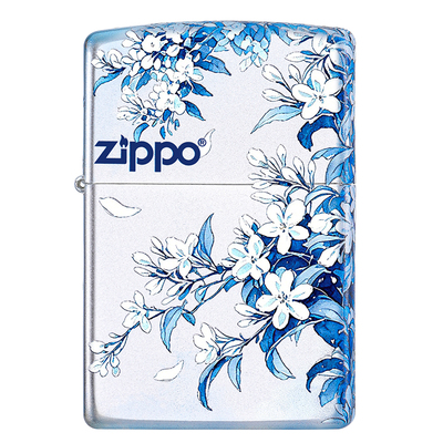 zippo正版打火机青枝茉莉
