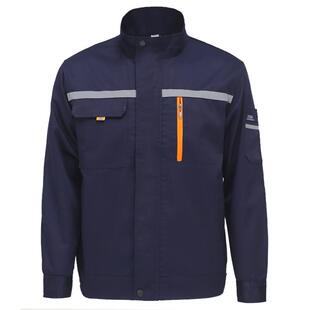 工作服套装男定制长袖春秋季劳保服印字logo绣字汽修工厂车间上衣